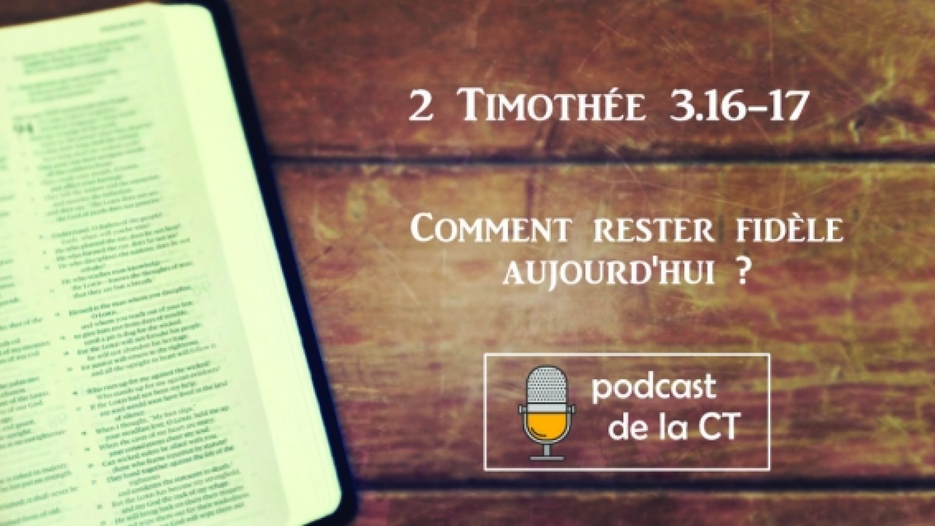 "Comment rester fidèle aujourd'hui?" - Un podcast avec Anne-Catherine Piguet, Jean-Jacques Meylan, Michel Jeanrenaud et David Annen