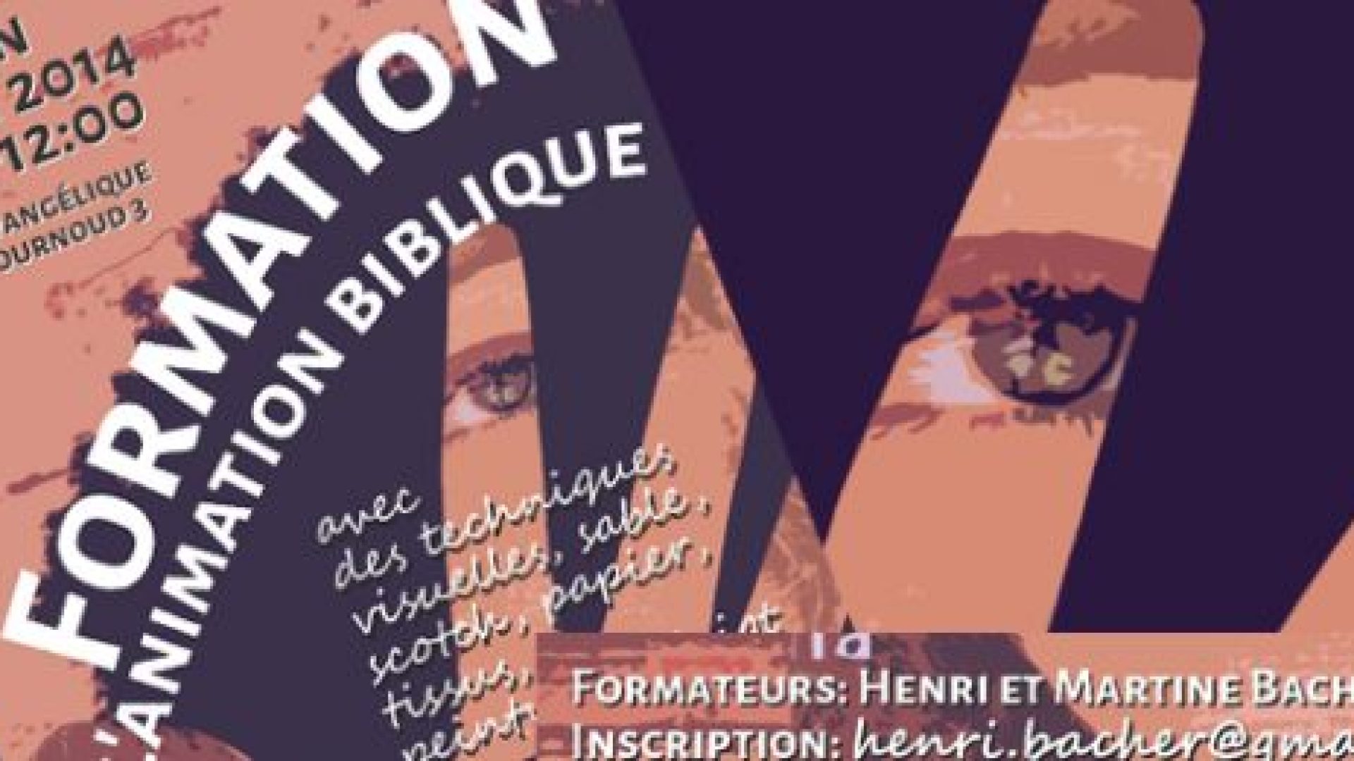 Formation : Henri et Martine Bacher proposent une exploration de la Bible avec des techniques visuelles