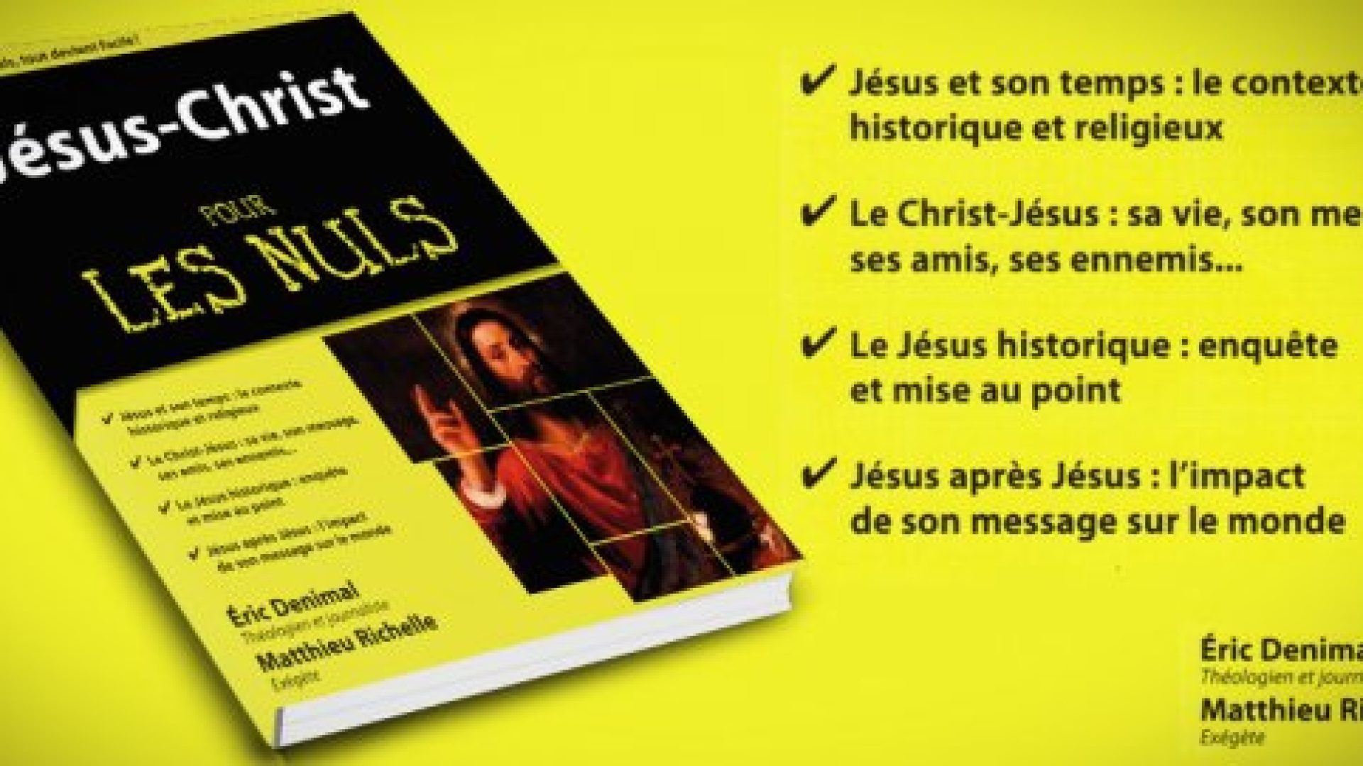 Matthieu Richelle: « Jésus-Christ dans l'histoire d'Israël »