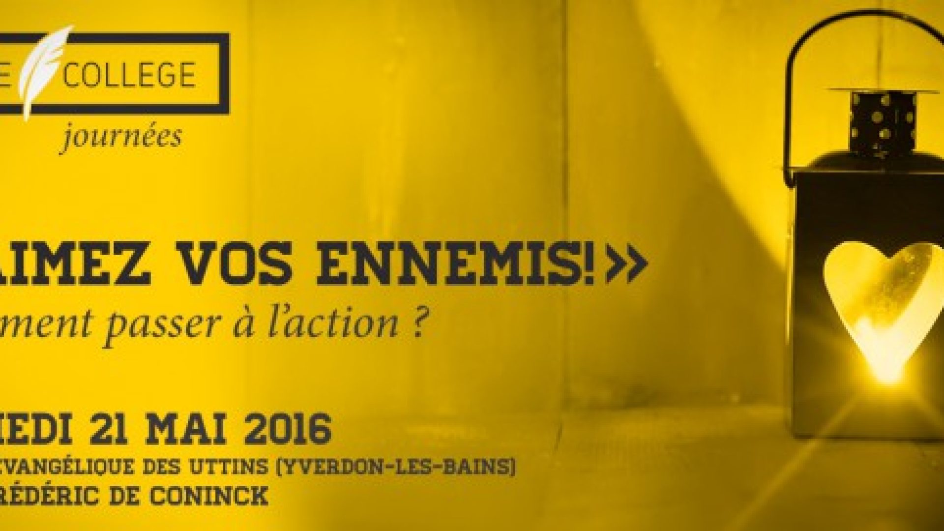 Mettre en pratique l’amour de l’ennemi au cœur d’une session du FREE COLLEGE avec Frédéric de Coninck