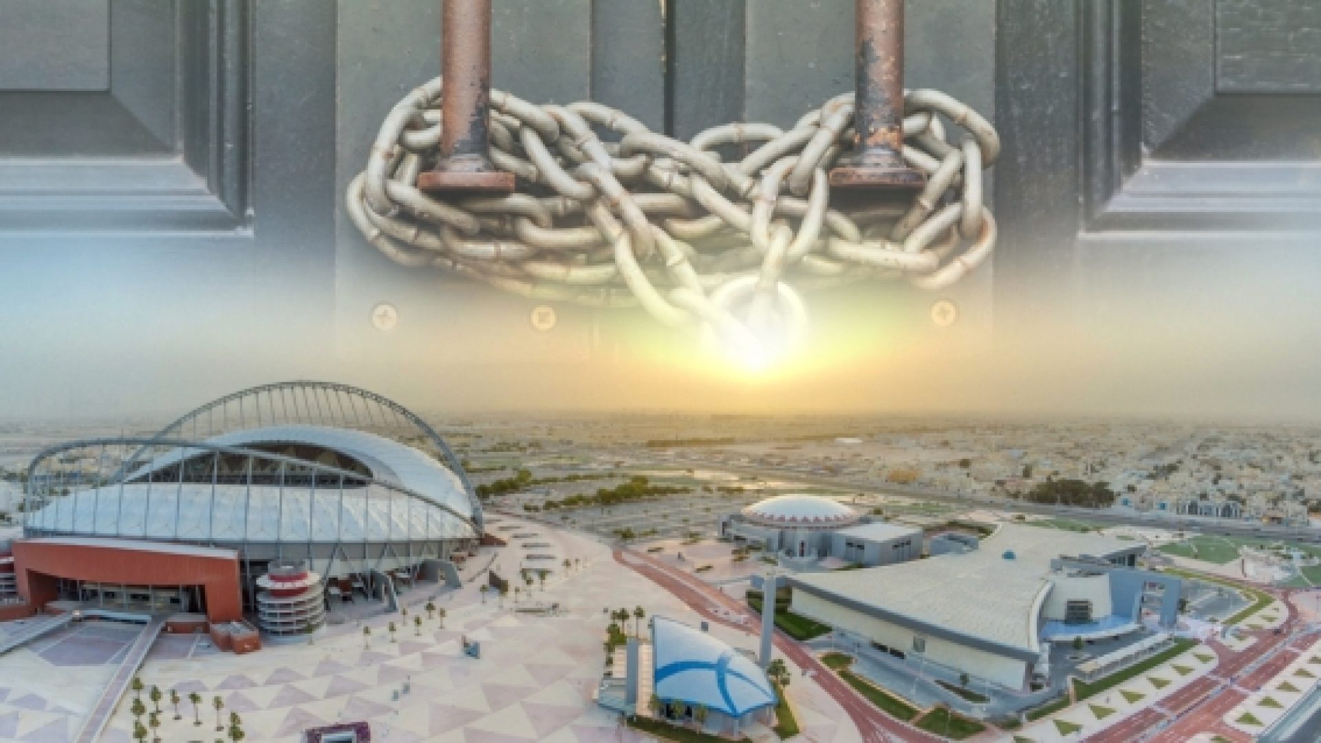 Les églises du Qatar inaccessibles aux fans de foot