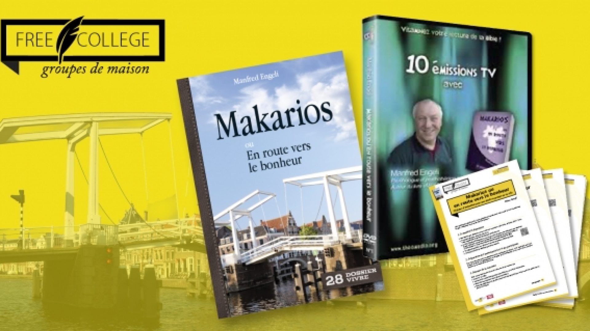FREE COLLEGE groupes de maison : le livre «Makarios» de Manfred Engeli dispose de ses fiches d’animation