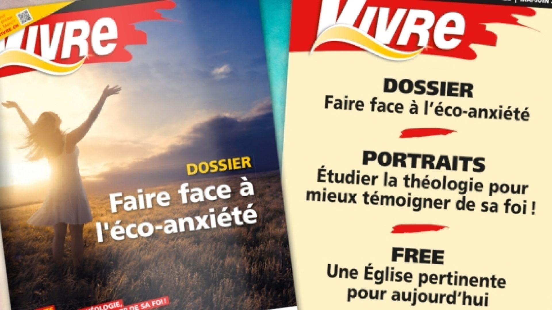 Le dernier numéro du journal Vivre est arrivé
