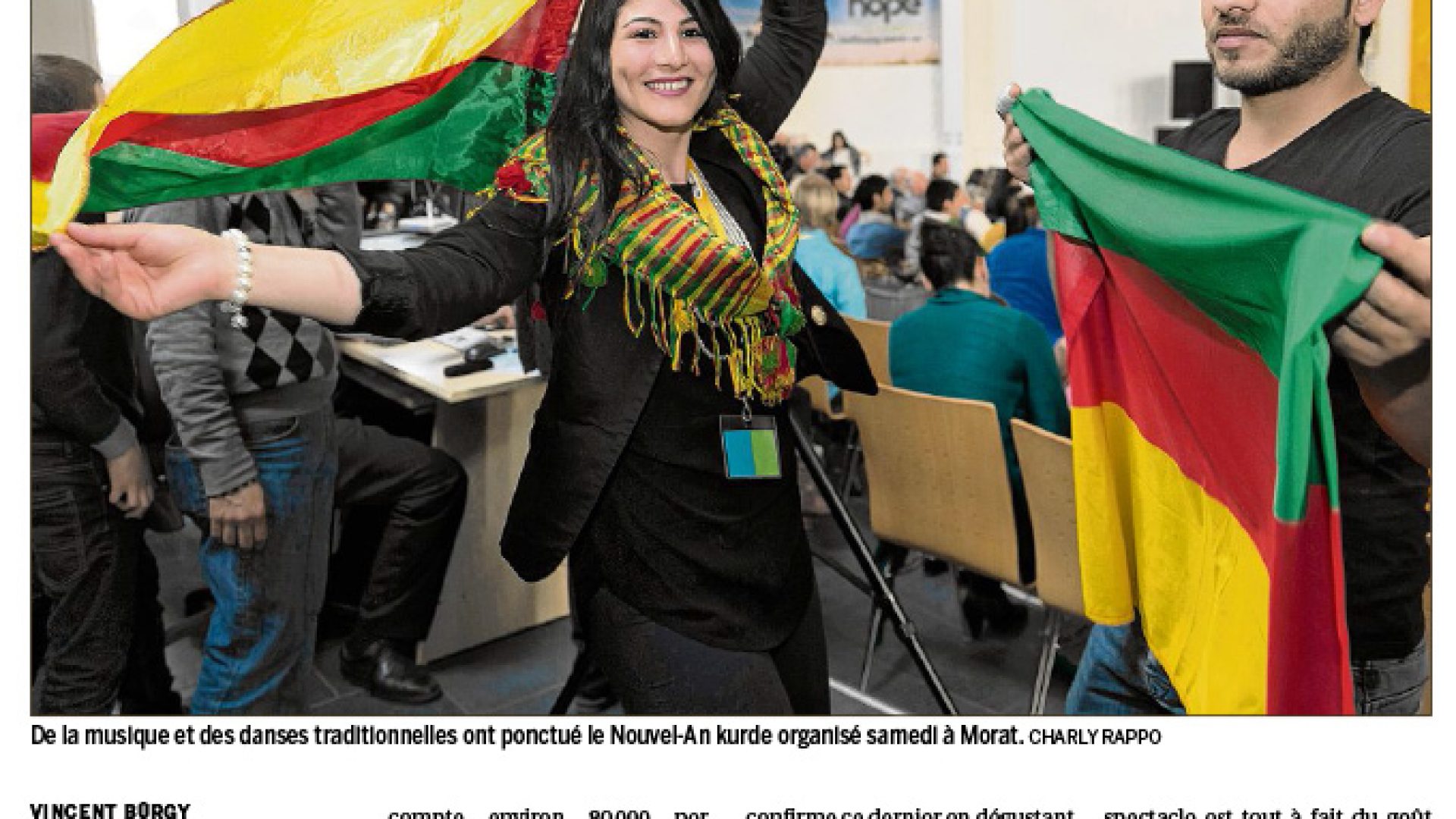 FREE : l’Eglise évangélique de Morat accueille 300 personnes pour le Nouvel-An kurde