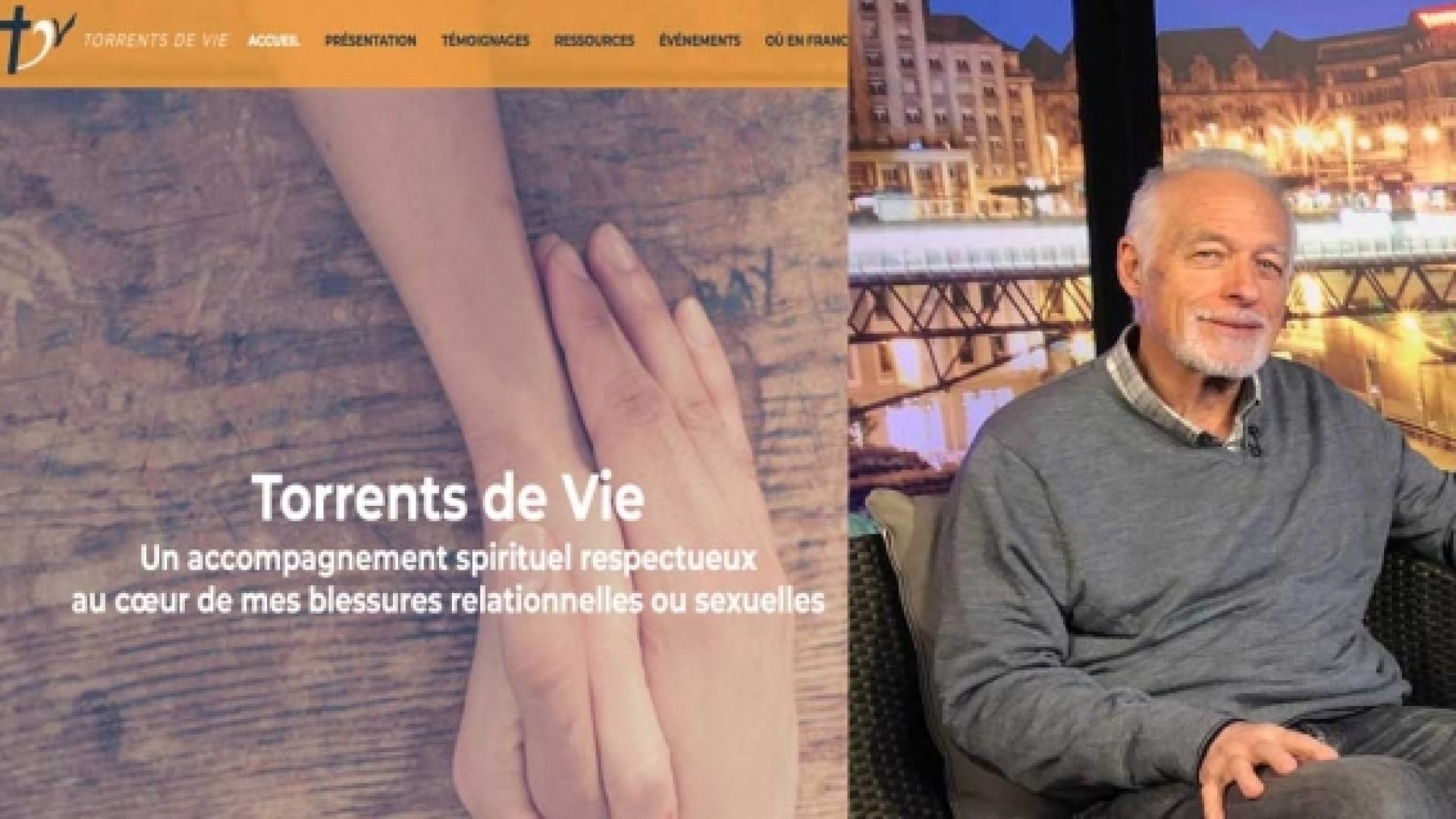 Torrents de vie-France : le pasteur Werner Loertscher répond à ses détracteurs (avec l'émission TV Ciel! Mon info)