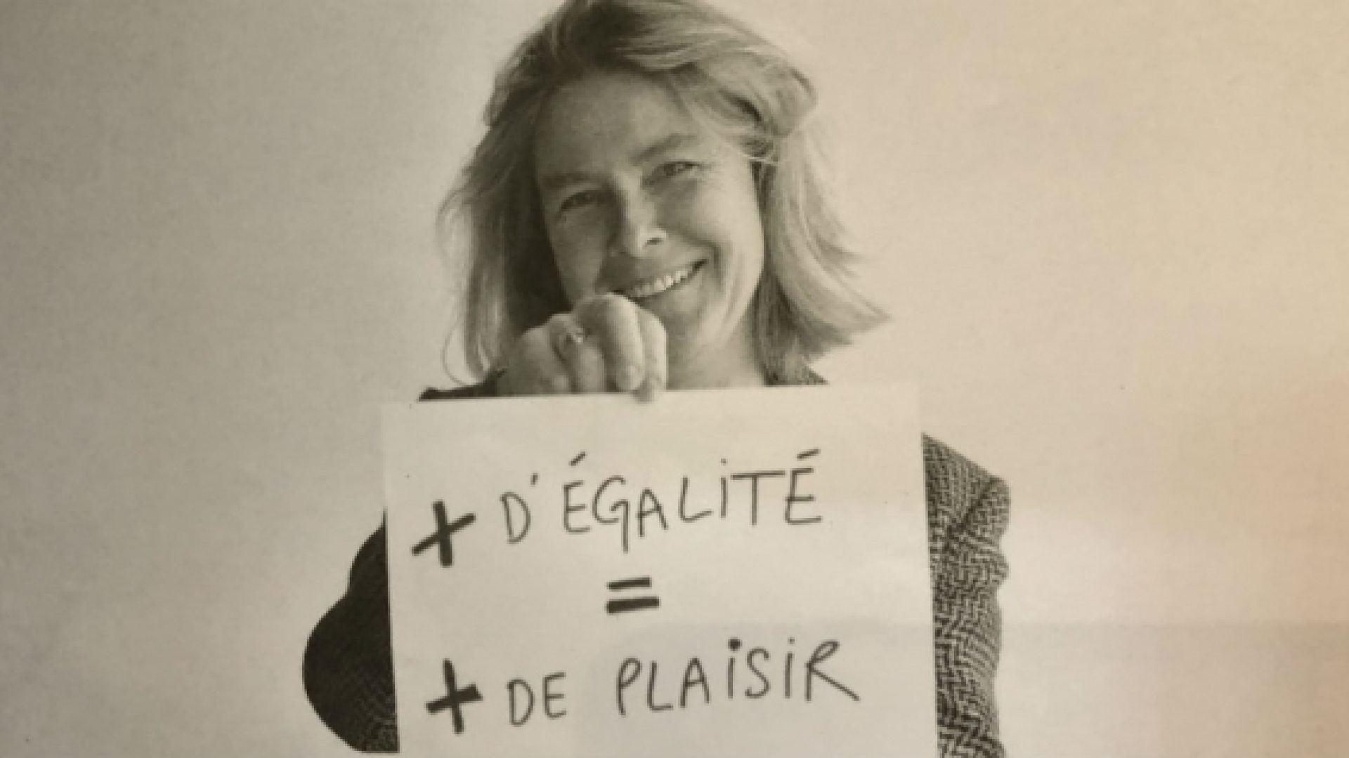 « Egalité. Point. Amen. »