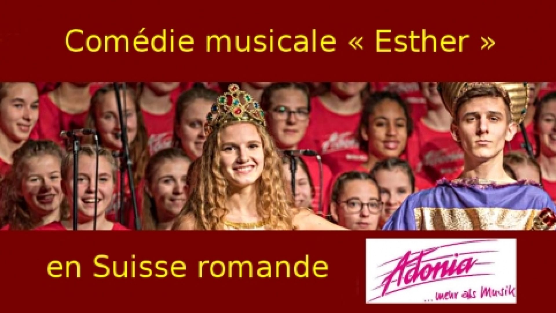 Adonia : 13 spectacles en Suisse romande en avril et un succès croissant