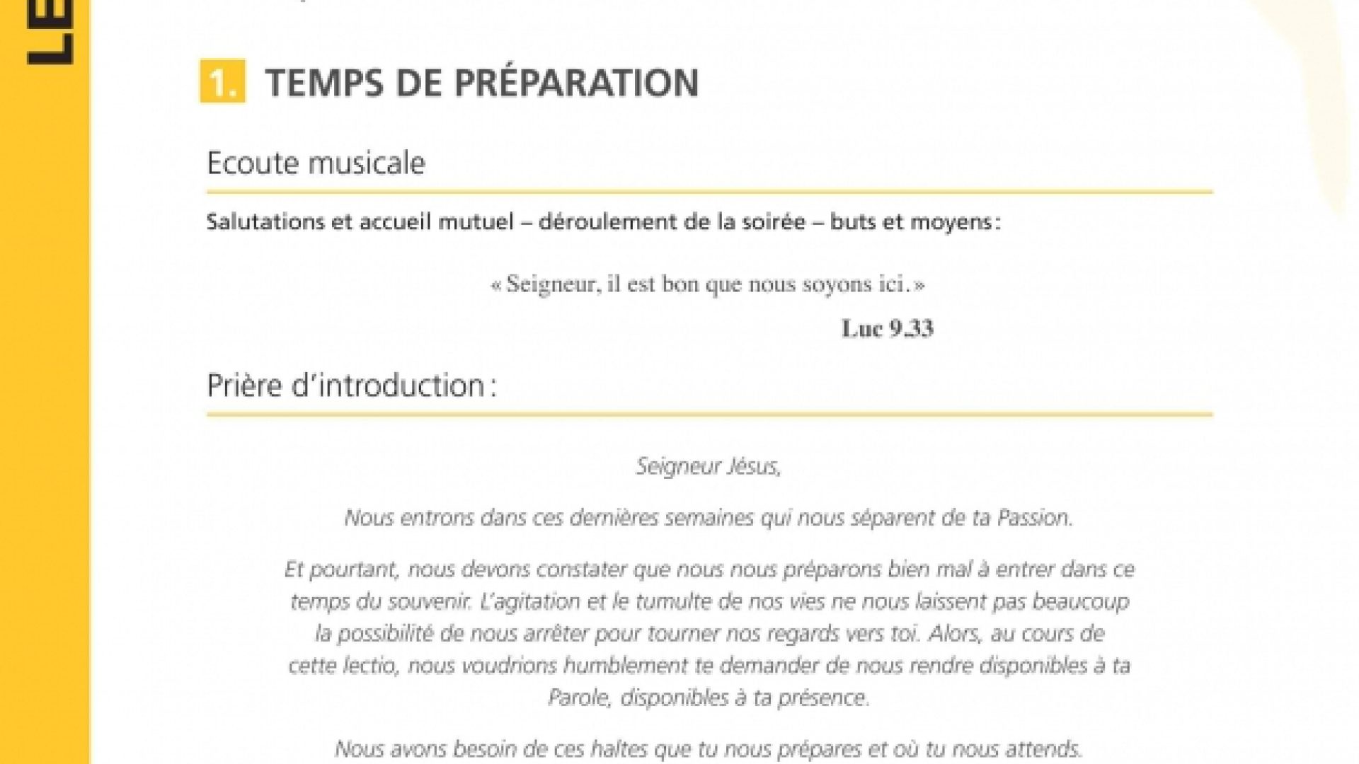 « Pour le temps de Pâques »