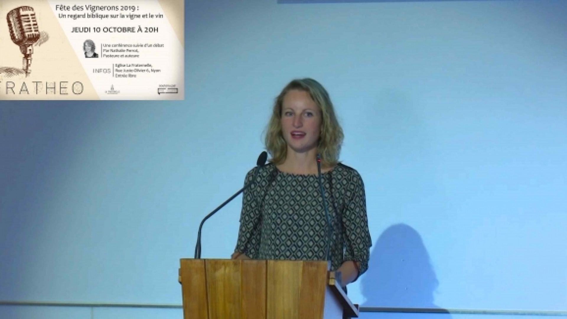 «Intelligence de la foi: un regard biblique sur la vigne et le vin», une conférence de Nathalie Perrot en vidéo