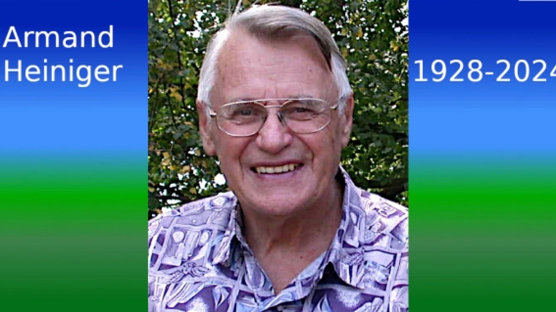 Armand Heiniger (1928-2024)