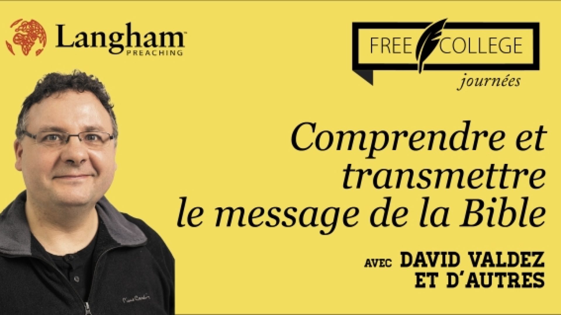 Samedi 1er juin: une journée pour mieux enseigner la Bible avec «Langham Preaching»