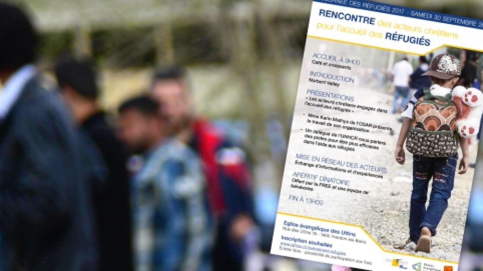 Journée des réfugiés 2017 : samedi 30 septembre à Yverdon-les-Bains