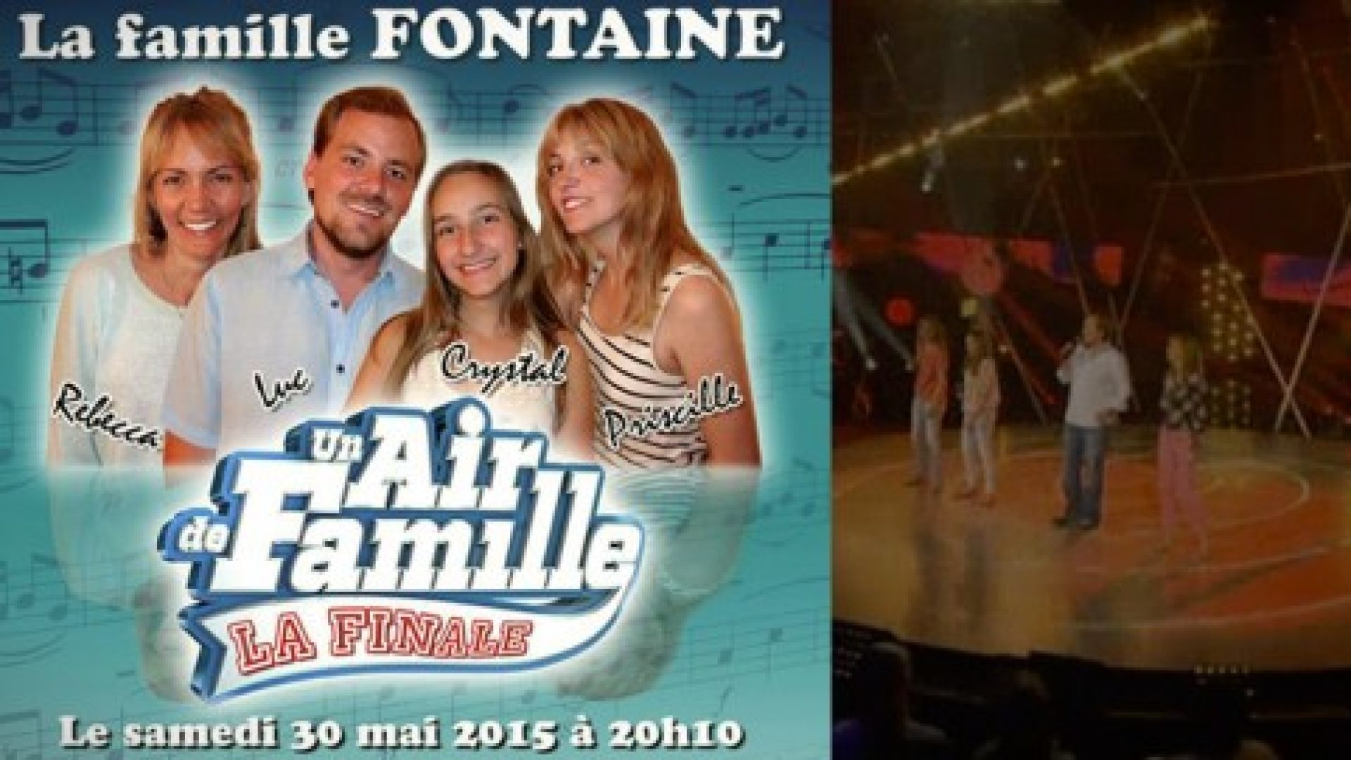 Et encore une famille chrétienne à la finale d’Un air de famille samedi soir sur RTS un